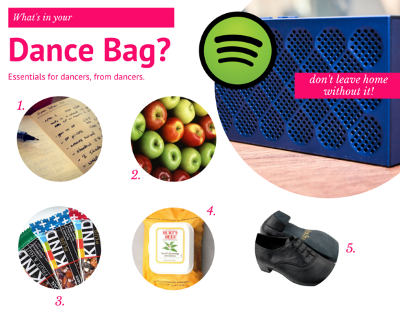 What's in your dance bag?